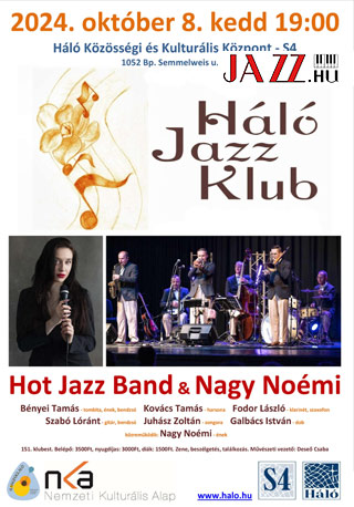 Háló Jazz KLub: Hot jazz Band