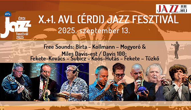 AVL-Érdi Jazz Fesztivál 2025