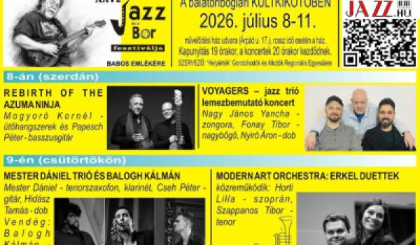 Jazz és a Bor fesztiválja – Balatonboglár